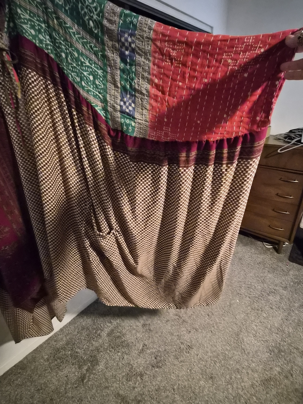 NWOT Kantha and Indian Silk Kimono - Picture 4 of 7